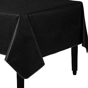 toalha de mesa preto