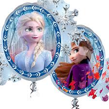 super balão foil frozen II Elsa e Anna