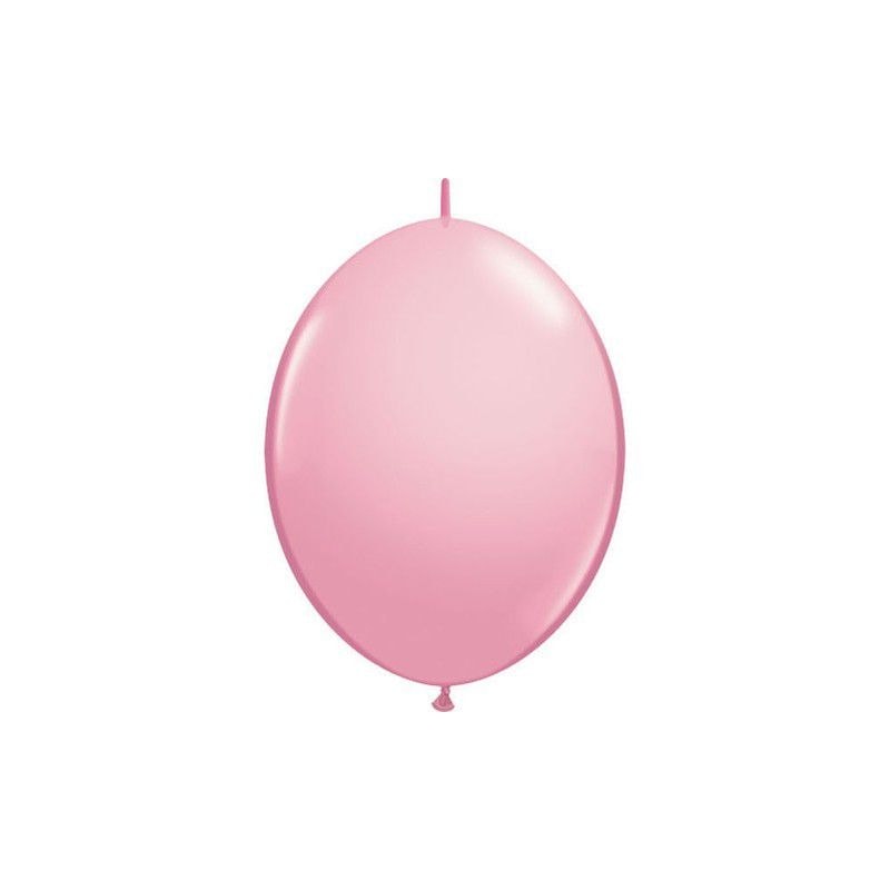balões grinalda rosa