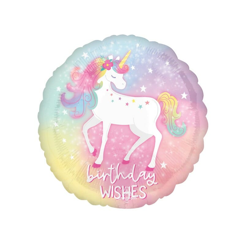 balao unicornio birthday
