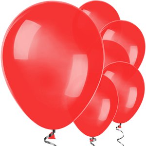 balão latex vermelho avulso