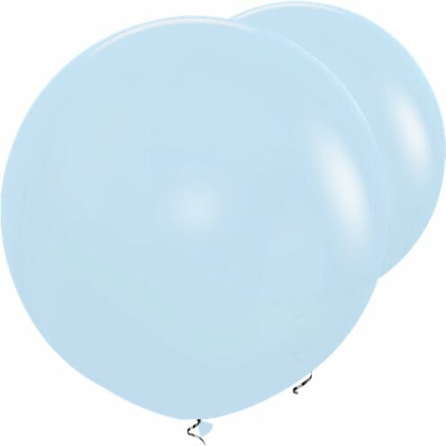 balão gigante azul céu 60 cm