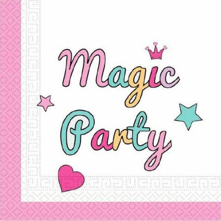 20 guardanapos magik party
