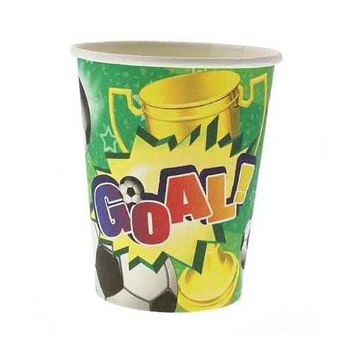 6 Copos Papel Bola Futebol ⋆ Festa Na Hora Festa Na Hora