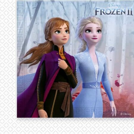 20 guardanapos Frozen II