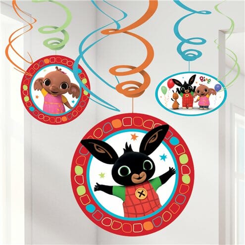 6 confetis decorativos coelho bing