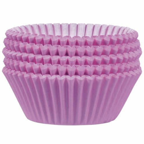 50 Formas Cupcake lilás pastel