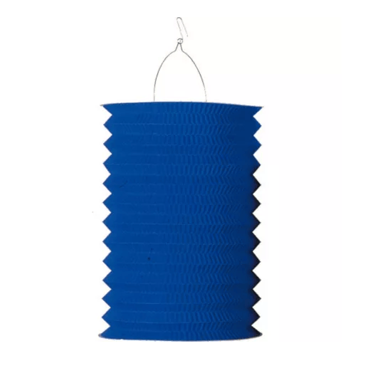 Lanterna Decorativa de papel Azul