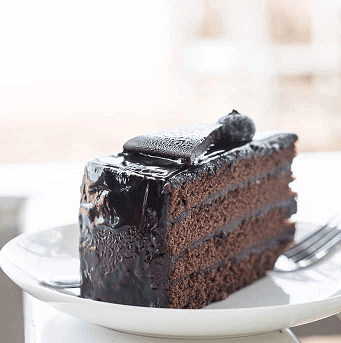 bolo chocolate negro