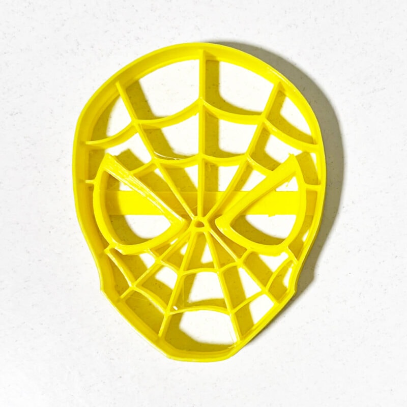 Cortador de Plástico Cabeça Spiderman