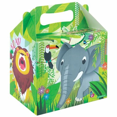 caixa ofertas animais selva