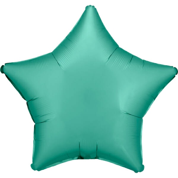 balao verde menta estrela