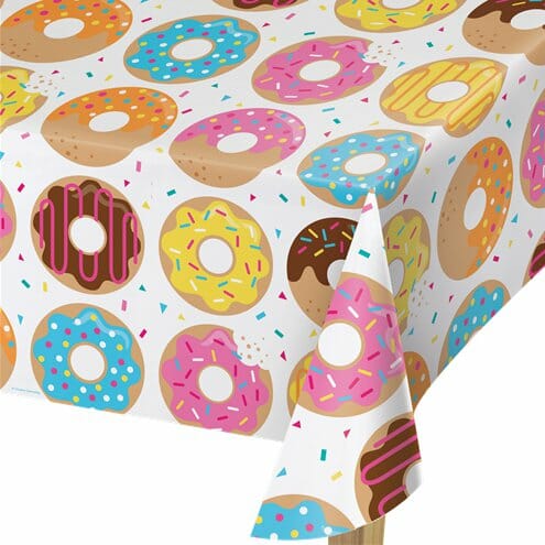 toalha mesa donut