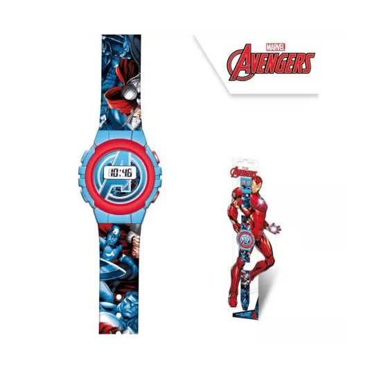 Relógio Digital dos Avengers Marvel