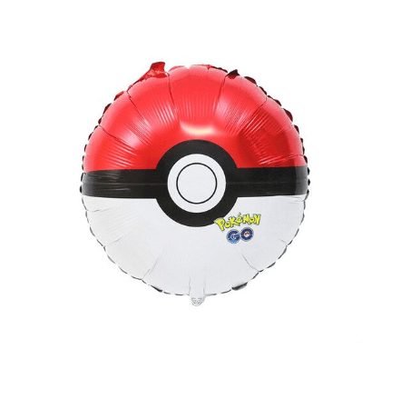 Balão foil pokebola pokemon 43 cm