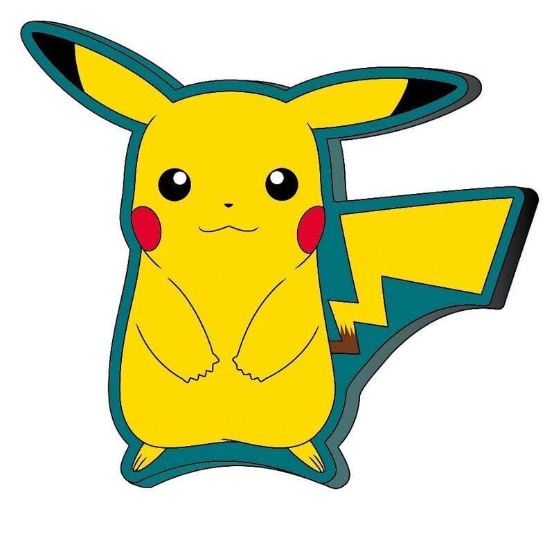 Almofada Acolchoada 3D Pikachu Pokémon