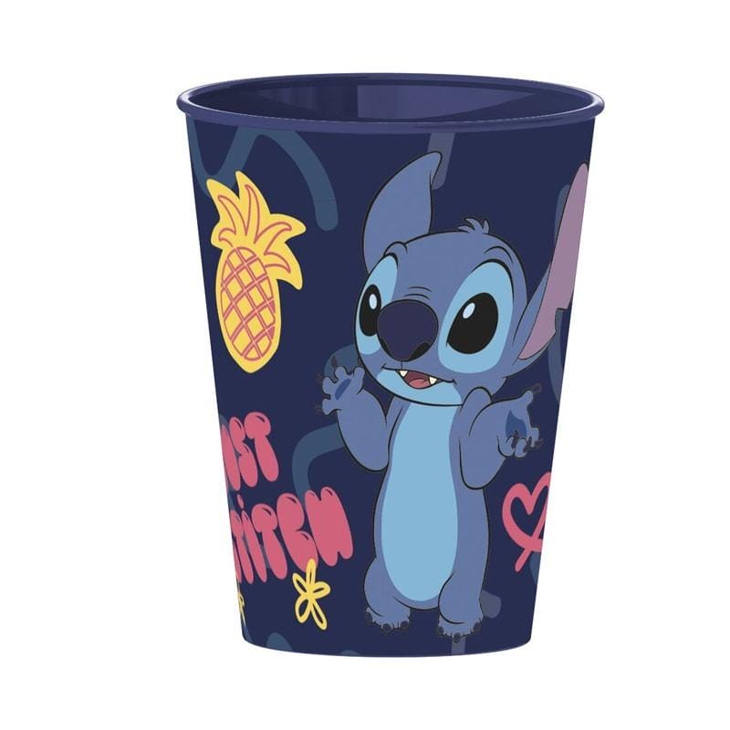 Copo de Plástico Stitch Disney 260 ml