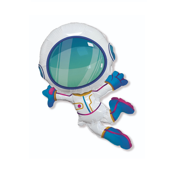 Balão de Festa Astronauta no Espaço 61 cm