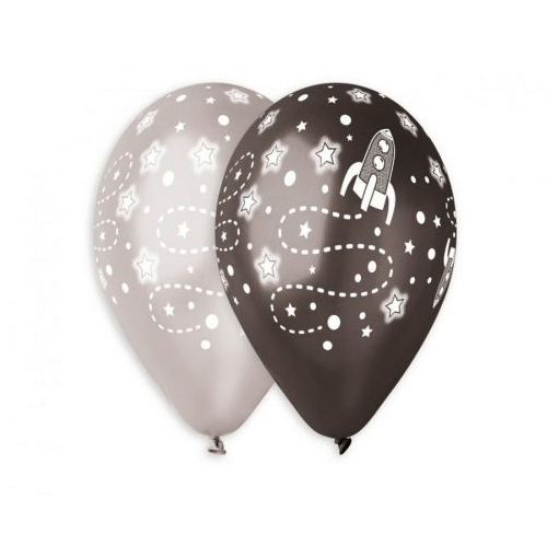 5 Balões Latex Festa no Espaço