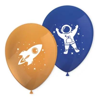 8 Balões Latex Festa no Espaço