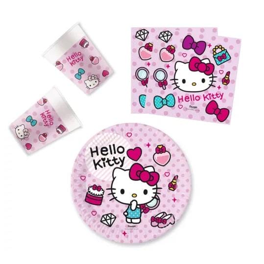 Kit de Festa da Hello Kitty 36 Peças