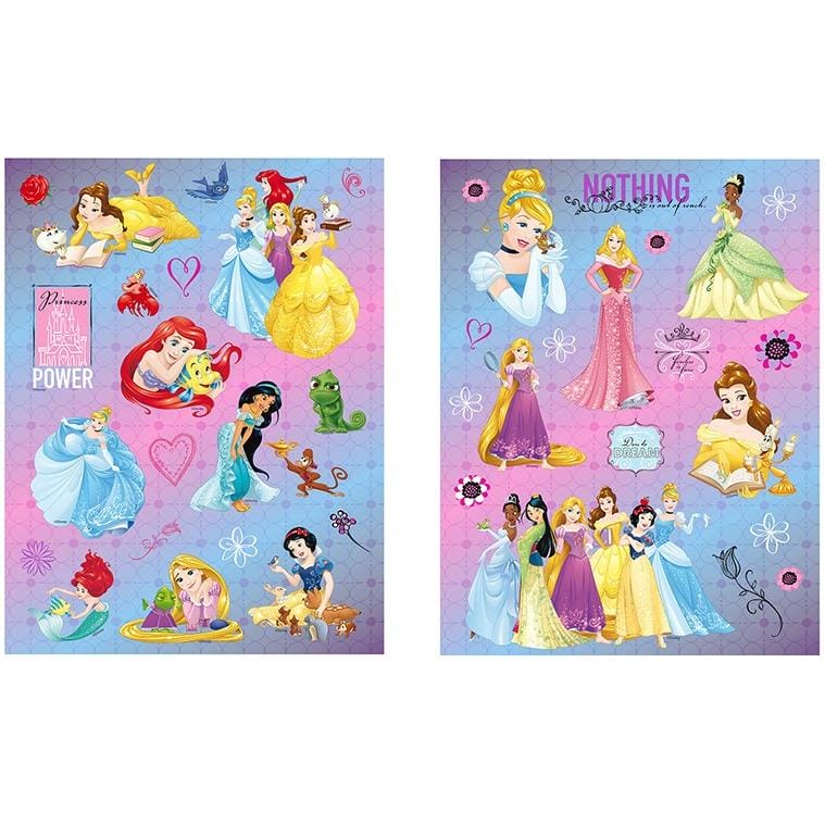 Autocolantes Princesas Disney Glitter
