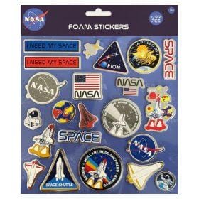 22 Autocolantes Esponja Espaço NASA
