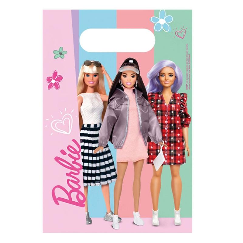 8 Sacos de Oferta Papel da Barbie