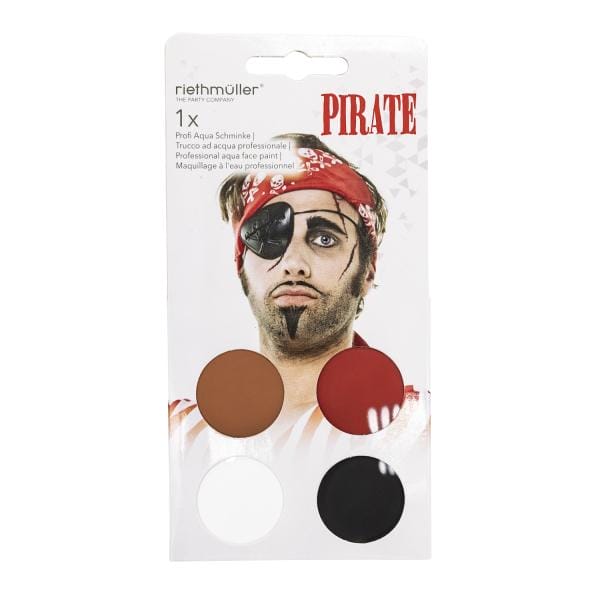 Kit de Pinturas Faciais Pirata