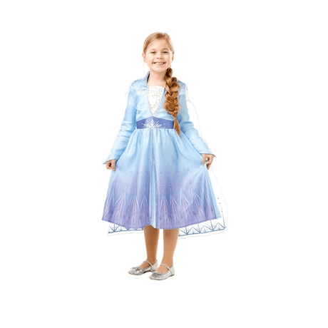 Fato Disfarce Princesa Elsa Frozen 7 a 8 anos