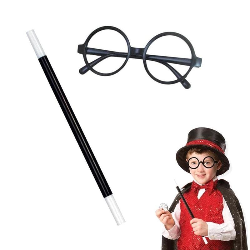 Kit Varinha e Óculos Mágico Harry Potter