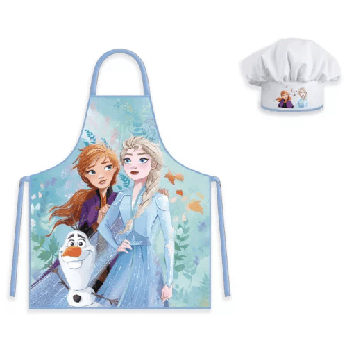 Avental + Gorro Cozinha Infantil Frozen
