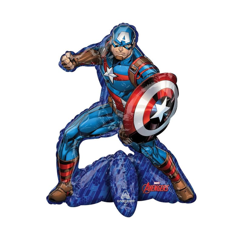 Balão Festa Avengers Capitão América 66 cm
