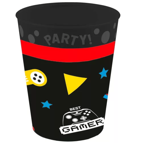 Copo de Plástico Gamer 250 ml